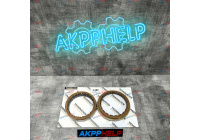 Комплект фрикционных дисков АКПП RE4R03A JR403E фото 2